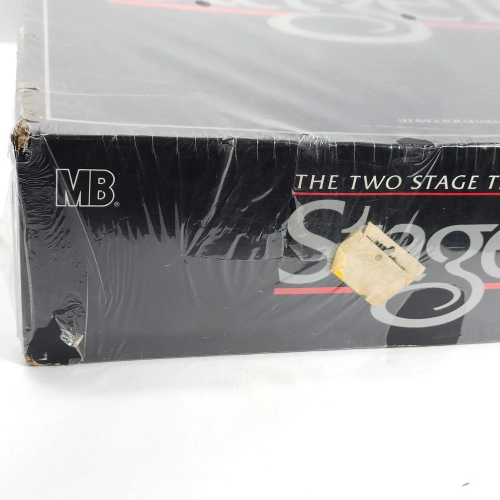 1985 VTG Milton Bradley Stage II the Two Stage Trivia Game New Sealed‎